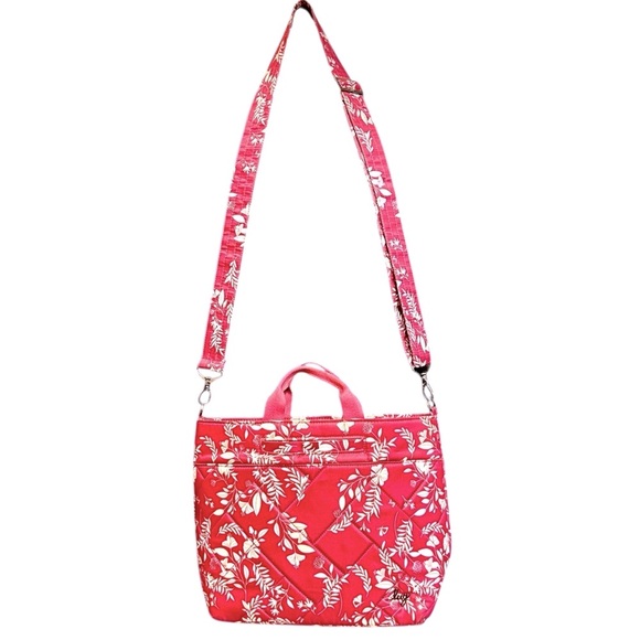 Lug Pink Floral Crossbody Bag Set - Picture 2 of 12
